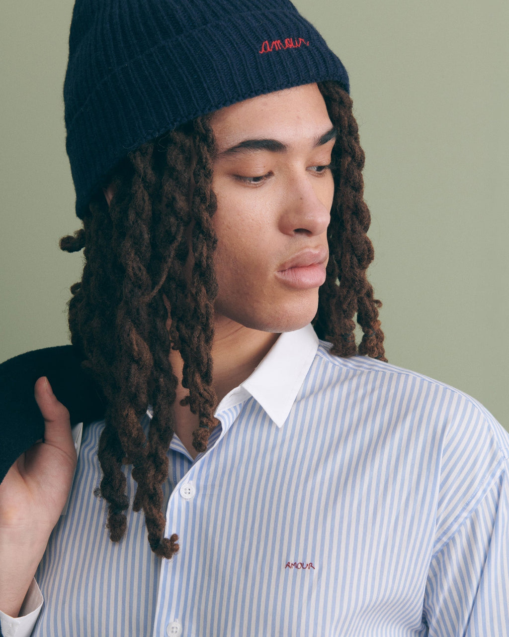 "Amour" breteuil poplin shirt